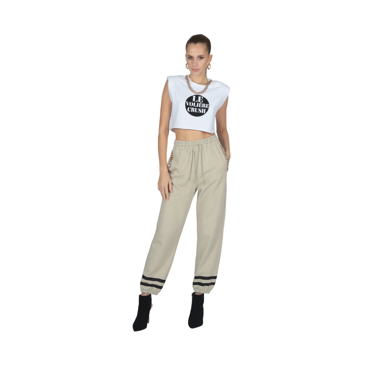 Le Voliere - Cropped T-shirt