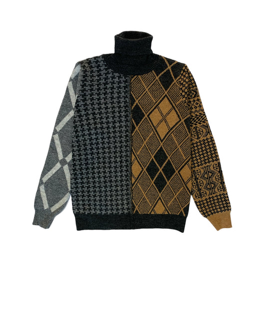 Daniele Alessandrini - Patchwork sweater