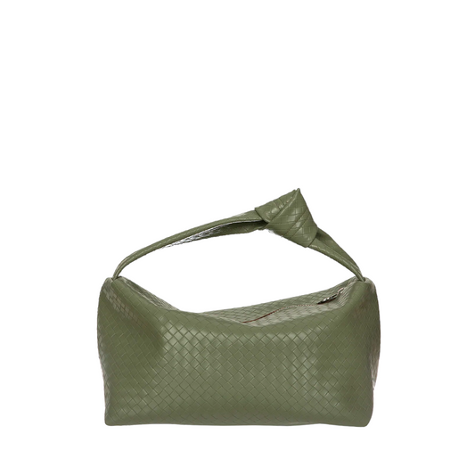 La Fille des Fleurs - Jade Woven Bag