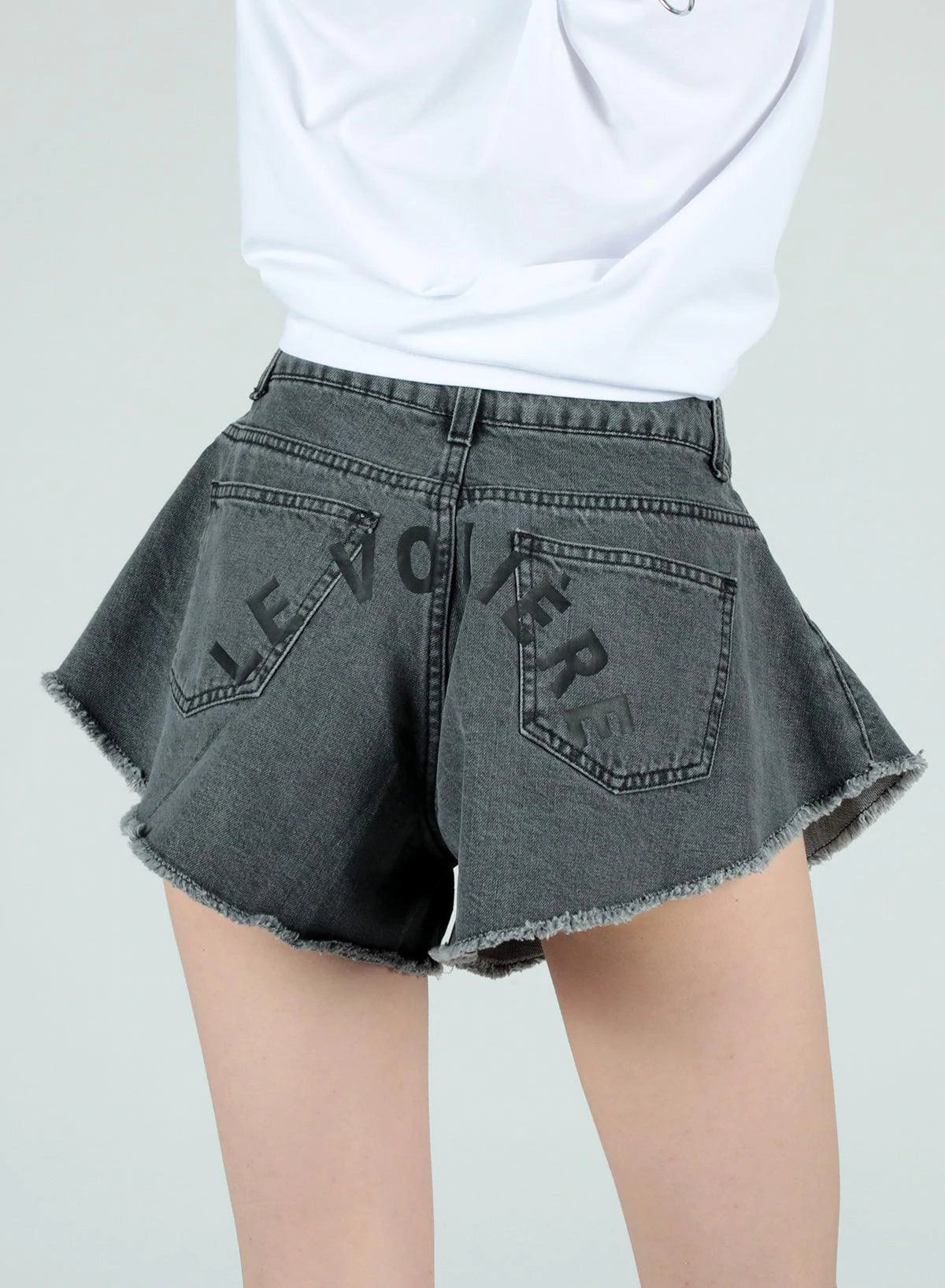 Le Voliere - Denim Shorts